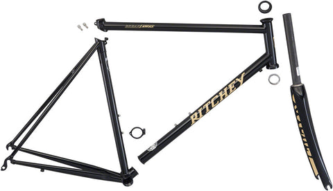 Ritchey WCS Break-Away Frameset - 700c Steel Black/Tan Large