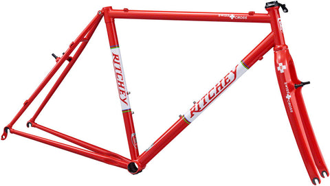 Ritchey Swiss Cross Frameset - 700c Steel Red Large