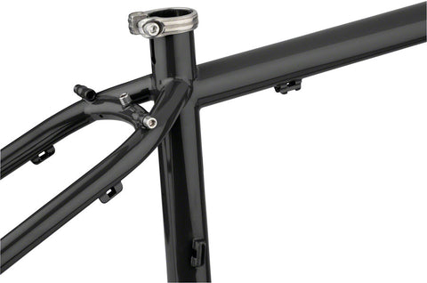 Surly Karate Monkey Frameset - 27.5" Steel Hi-Viz Black X-Large