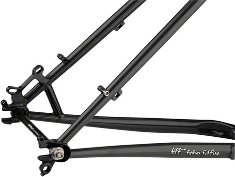 Surly Karate Monkey Frameset - 27.5" Steel Hi-Viz Black Small