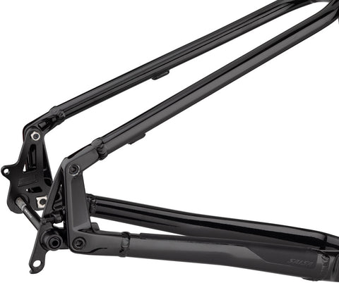 Salsa Timberjack Frame - 29/27.5" Aluminum Black X-Large