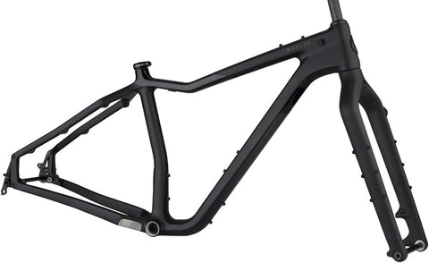 Salsa Mukluk Carbon Frameset LG Black