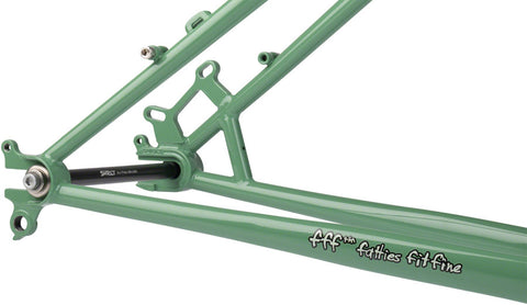 Surly Wednesday Fat Bike Frameset - 26" Steel Shangri-La Green Medium