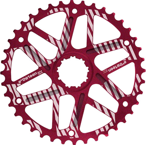 e*thirteen Extended Range Cog 40t Shimano 34t Compatible Red