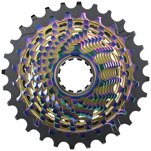 SRAM RED XG-1290 Cassette - 12-Speed 10-28t For XDR Driver Body Rainbow D1