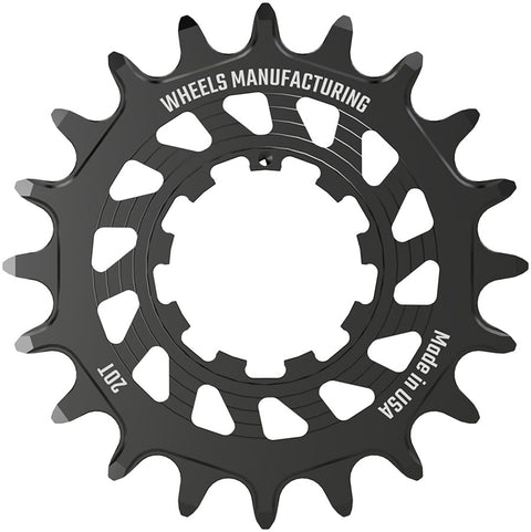 Wheels Manufacturing SOLO HG Cog - 20t Fits SOLO-HG Kits Black