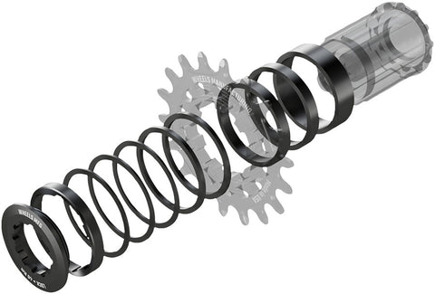 Wheels Manufacturing SOLO-HG Single Speed Conversion Kit - For HG Style Hubs BLK