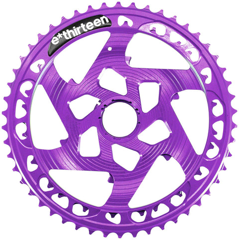 e*thirteen Helix Race Cassette - 12-Speed 9-50t Eggplant