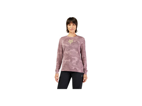 Jersey Fox Racing 25 Ranger Long Sleeve Women Small Plum