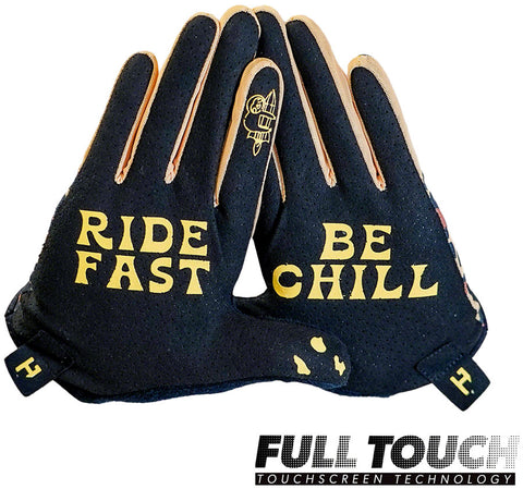 Handup Vented Gloves - Chill Cheetah Small