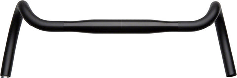 Salsa Cowchipper Deluxe Drop Handlebar - 31.8mm Clamp 42cm Width Aluminum BLK