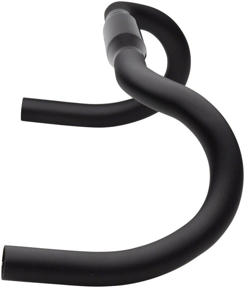 Salsa Cowchipper Deluxe Drop Handlebar - 31.8mm Clamp 46cm Width Aluminum BLK