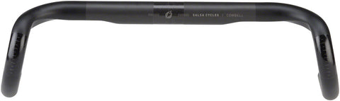 Salsa Cowbell Carbon Drop Handlebar - 31.8mm Clamp 40cm Width Carbon Black