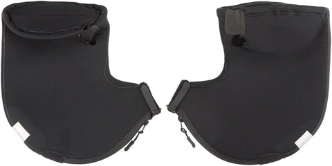 Bar Mitts Extreme Road Pogie Handlebar Mittens - Internally Routed Campy/SRAM/Newer Shimano No Zipper XL BLK