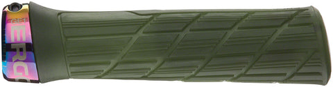 Ergon GE1 Evo Factory Slim Grips - Frozen Moss/Oil Slick Lock-On