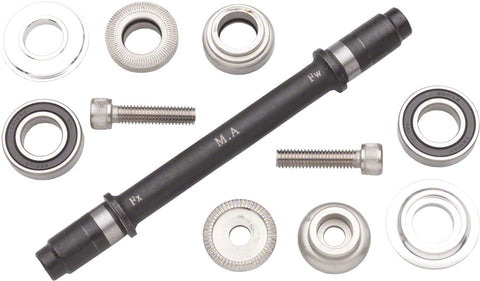 Surly Ultra New Hub Axle Kit for 120mm Rear Fix/Free Silver