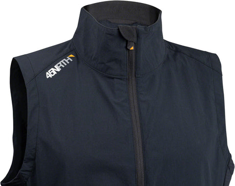 45NRTH 2023 Naughtvind Vest - Mens Black Medium