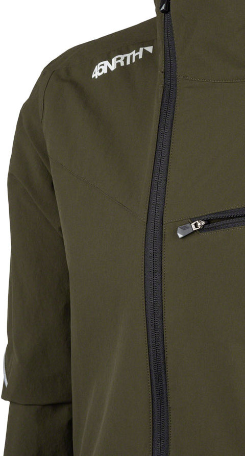 45NRTH 2024 Naughtvind Jacket - Mens Polar Pine 2X-Large