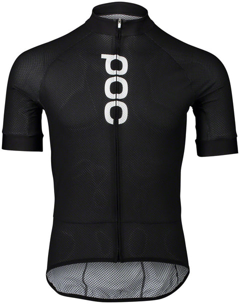 POC Essential Road Logo Jersey - Black Medium