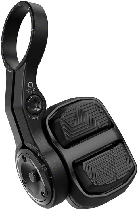 SRAM AXS POD Electronic Controller - Left Right Mount Discrete Clamp 2-Button BLK