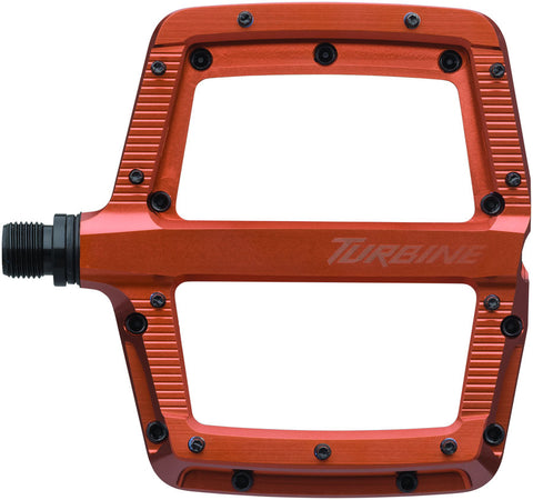 RaceFace Turbine Pedals - Platform Aluminum 9/16" FOX Orange