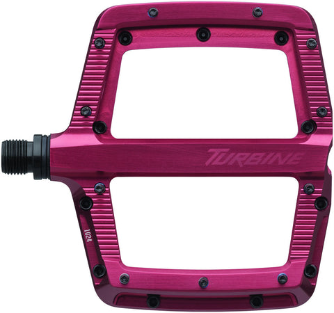 RaceFace Turbine Pedals - Platform Aluminum 9/16" Red