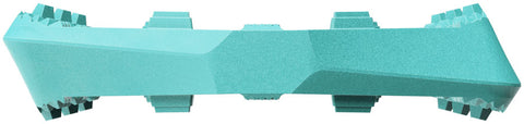 Crankbrothers Stamp 0 Pedals - Platform Aluminum 9/16" Turquoise Large