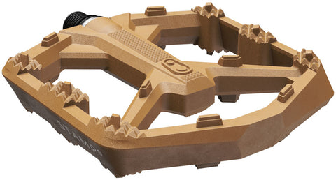 Crankbrothers Stamp 0 Pedals - Platform Aluminum 9/16" Brown Large