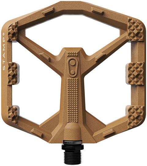 Crankbrothers Stamp 0 Pedals - Platform Aluminum 9/16" Brown Large