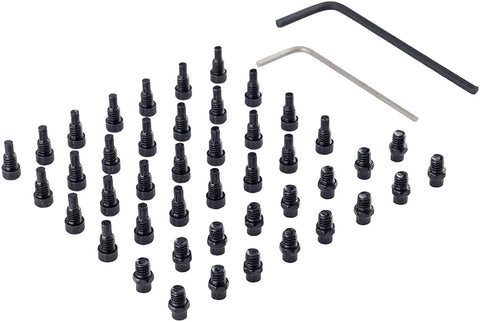 DMR Step Pins for Vault Pedals 44 Piece Set Black