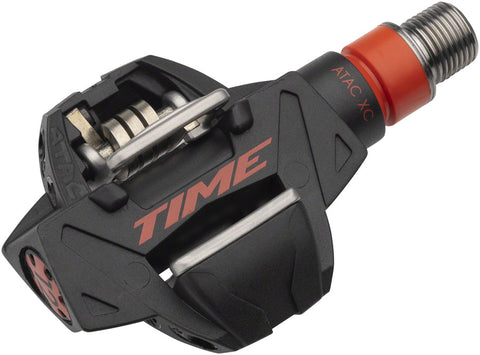 Time ATAC XC 12 Pedals - Dual Sided Clipless Carbon 9/16" Black/Red