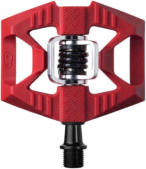 Crankbrothers Double Shot 1 Pedals - Dual Sided Clipless Platform Composite 9/16" Red