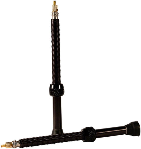Stans NoTubes Alloy Valve Stems - 80mm Pair Black