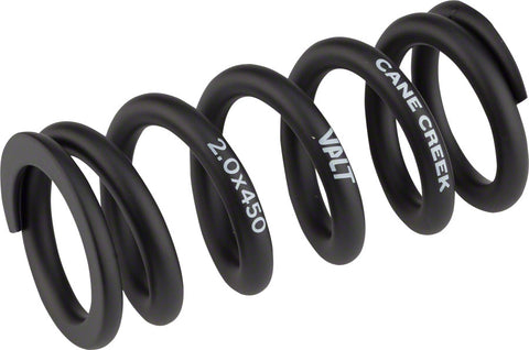 Cane Creek VALT Lightweight Steel Spring Coil Shock 2.00"/51mm x 450lbs BLK