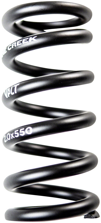 Cane Creek VALT Lightweight Steel Spring Coil Shock - 2.00"/51mm x 550lbs BLK