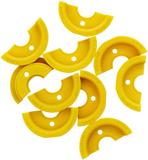 FOX Travel Spacers - 2021 Float X2 2.5mm Quantity 10 (5 Pair)