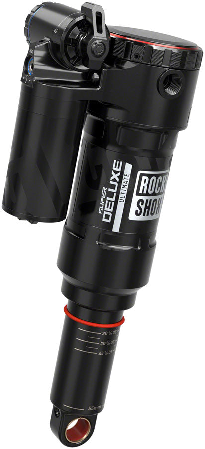 RockShox Super Deluxe Ultimate RC2T Rear Shock - 205 x 57.5mm LinearAir 2 Tokens Reb/Low Comp 320lb L/O Force Trunnion / Std C1