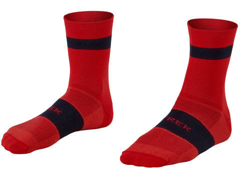 Sock Trek Race Quarter Large (42-44) Viper Red