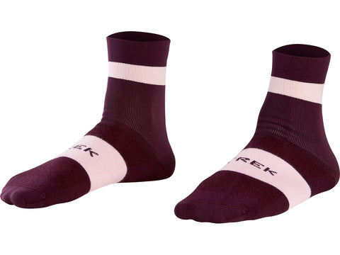 Sock Trek Race Quarter X-Large (45-47+) Mulberry