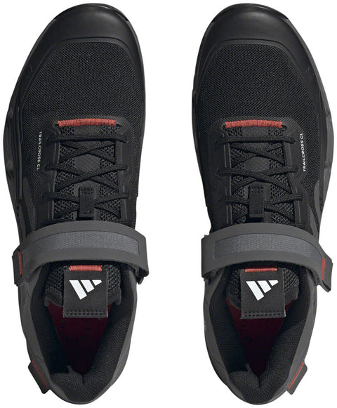Five Ten Trailcross Mountain Clipless Shoes - Mens Core BLK/Gray Three/Red 8