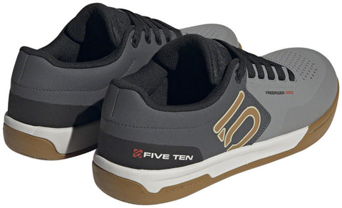 Five Ten Freerider Pro Flat Shoes - Mens Gray Three/Bronze/Core Black 13