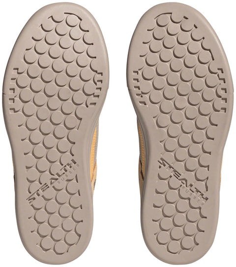 Five Ten Freerider Flat Shoes - Womens Wonder Taupe/Ftwr White/Acid Orange 9