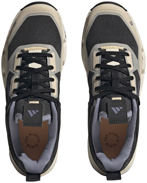 Five Ten Trailcross XT Flat Shoes - Womens Gray Six/Silver Violet/Acid Orange 5.5