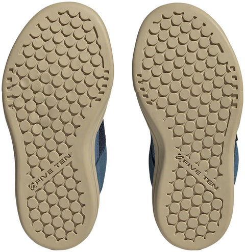 Five Ten Freerider Kids VCS Flat Shoes - Youth Legend Ink/Wonder Steel/Impact Orange 1.5K