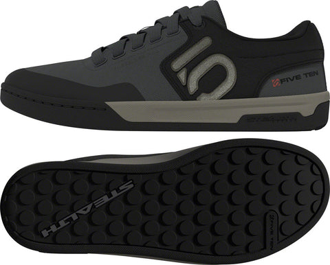 Five Ten Freerider Pro Canvas Flat Shoes - Mens Gray Six/Silver Pebble/Core BLK 6