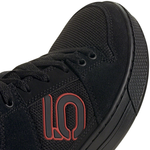 Five Ten Freerider Flat Shoes - Mens Core Black/Red/Gray Five 12
