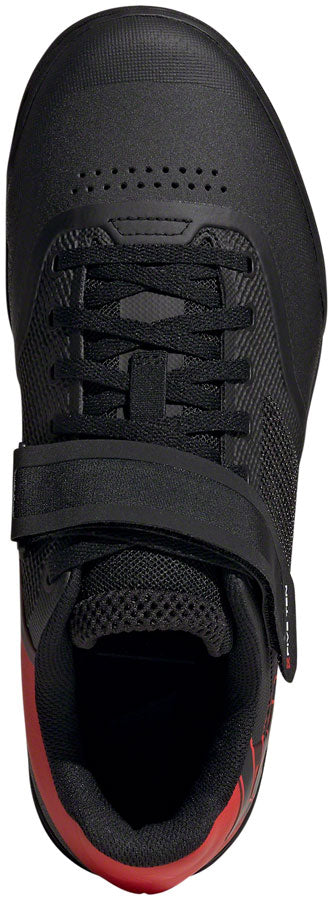 Five Ten Hellcat Pro Mountain Clipless Shoes - Mens Core BLK/Core BLK/Red 9.5