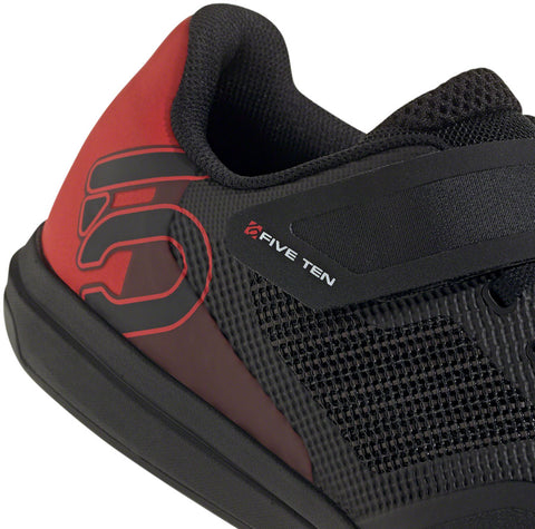 Five Ten Hellcat Pro Mountain Clipless Shoes - Mens Core BLK/Core BLK/Red 9.5