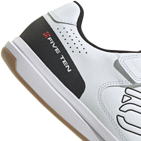 Five Ten Hellcat Mountain Clipless Shoes - Mens FTWR White/Core BLK/Red 6.5