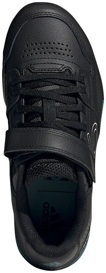 Five Ten Hellcat Mountain Clipless Shoes - Womens Core BLK / Crystal White / Hazy Emerald 9